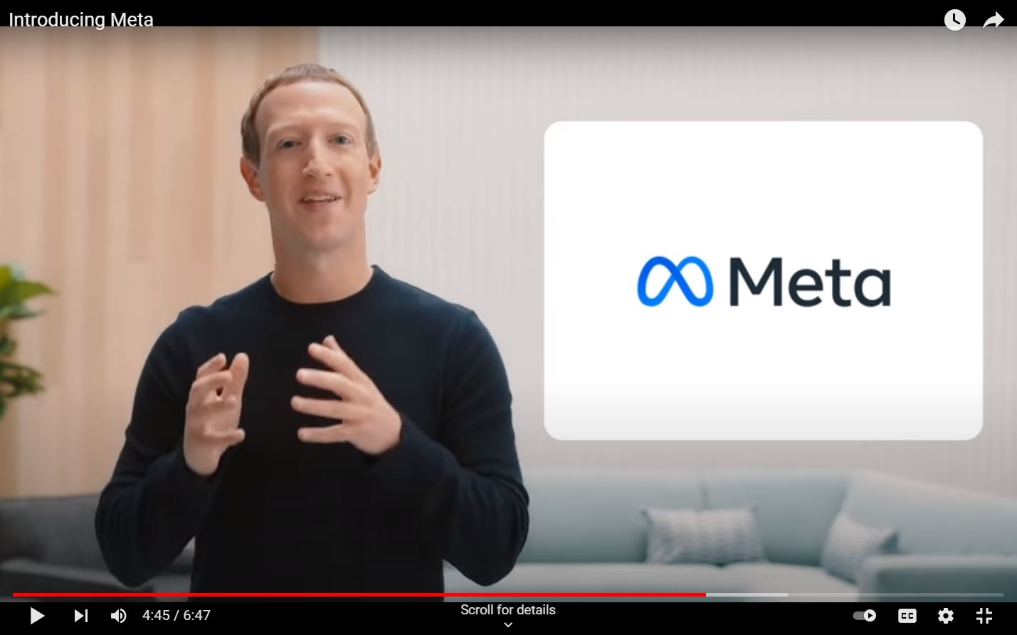 Introducing Meta zukerburg
